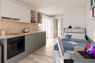 1 bed studio, Cheapside Street, City Centre, Glasgow, G38BH - Image 3